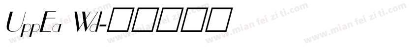 UppEa Wd字体转换